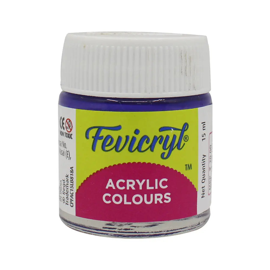 Pidilite Fevicryl Acrylic Colours - 15ml (Loose Colours)