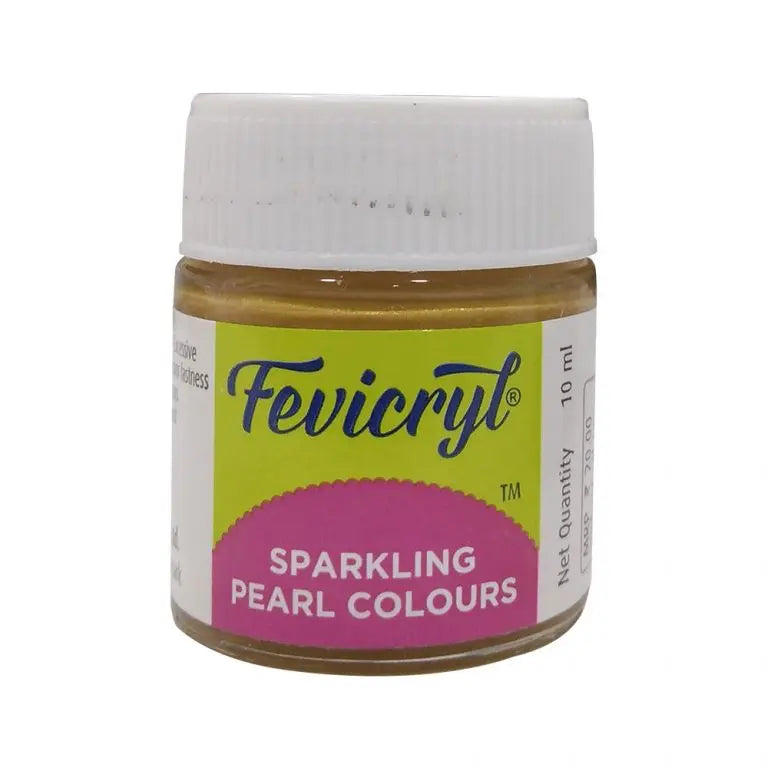 Pidilite Fevicryl Sparkling Pearl Colours 10ml (Loose)