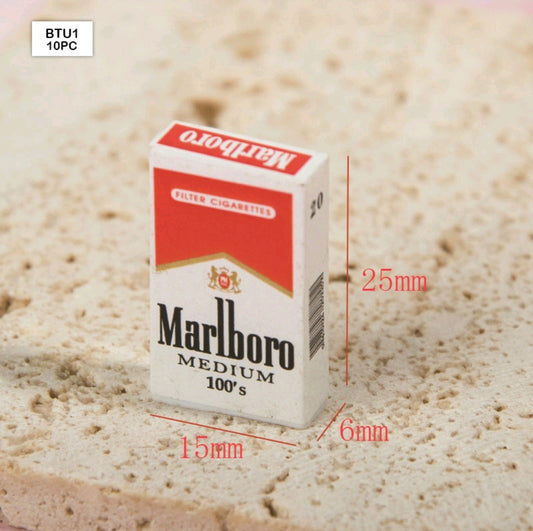 Miniature Model Marlboro Cigarette 10 PC's