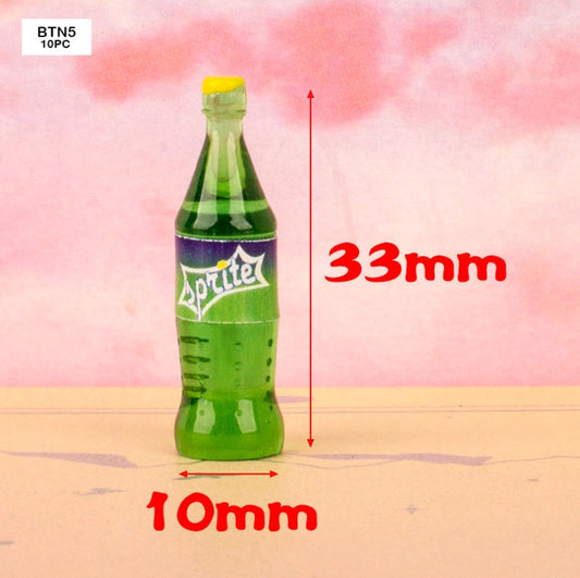 Miniature Model Sprite Bottle 10 PC's