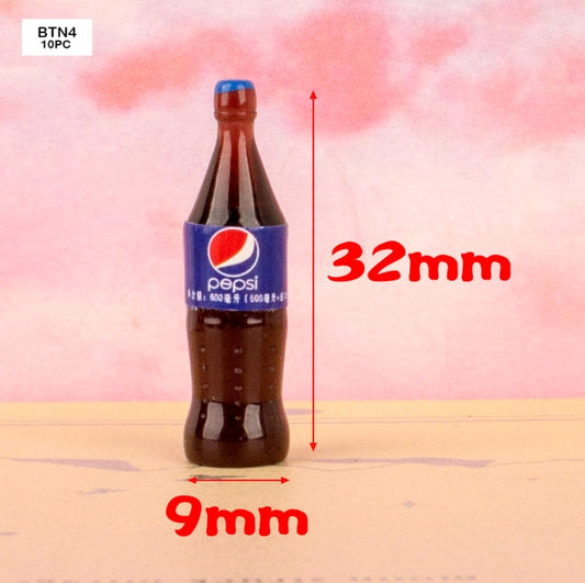 Miniature Model Pepsi Bottle 10 PC's