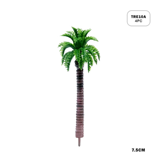 Miniature Model Coconut Tree 4 PC's