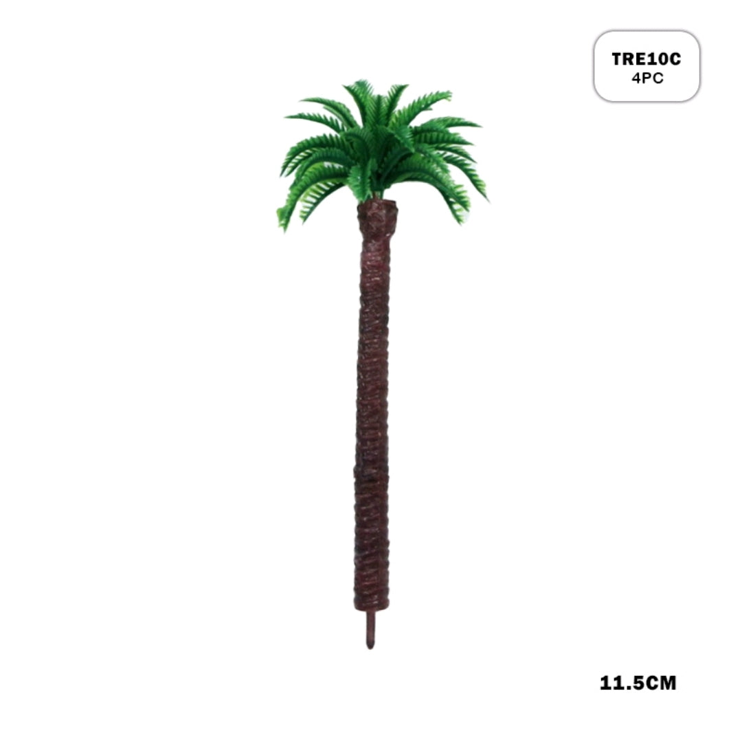 Miniature Model Coconut Tree 4 PC's