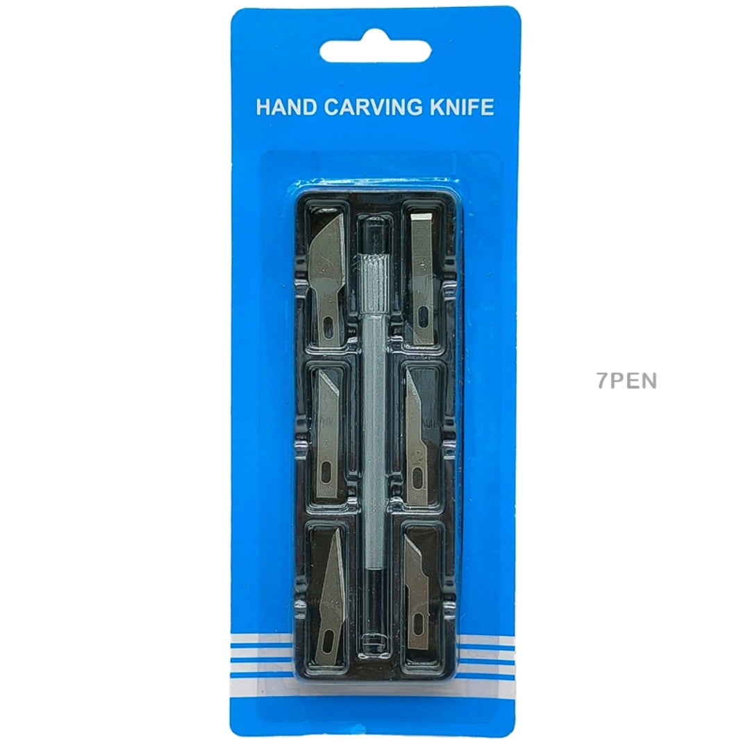 7 Pcs Hobby Knife Set Art