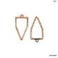 Bezels Single Shape Set Rose Gold - 5 Pcs