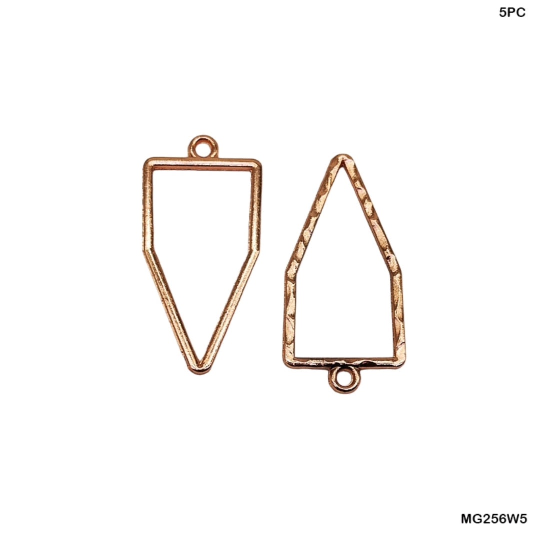 Bezels Single Shape Set Rose Gold - 5 Pcs