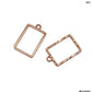 Bezels Single Shape Set Rose Gold - 5 Pcs