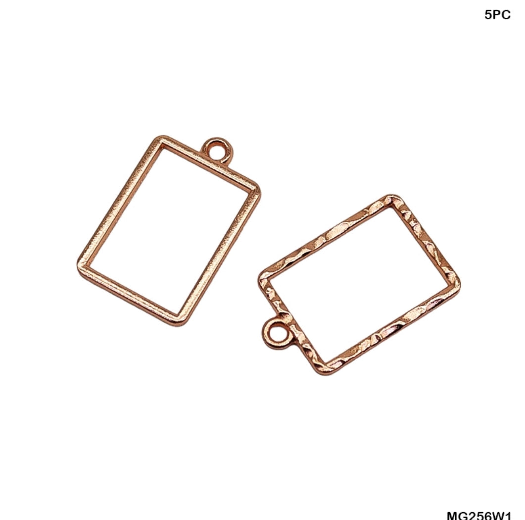 Bezels Single Shape Set Rose Gold - 5 Pcs