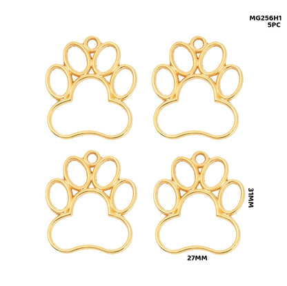 Paw Pendant 5 PC's