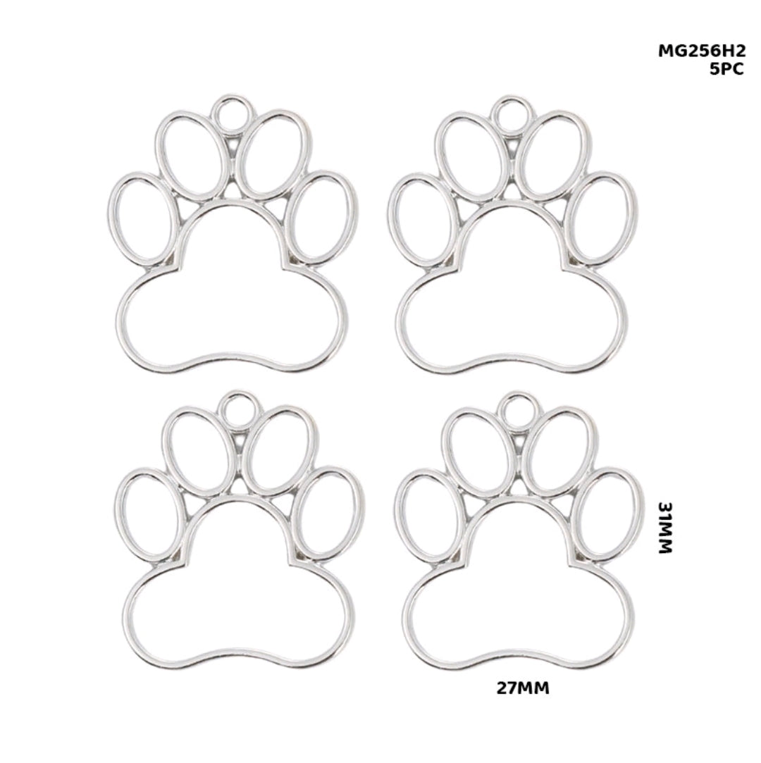 Paw Pendant 5 PC's