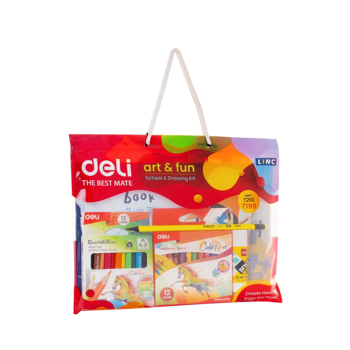 Deli School & Drawing Kit