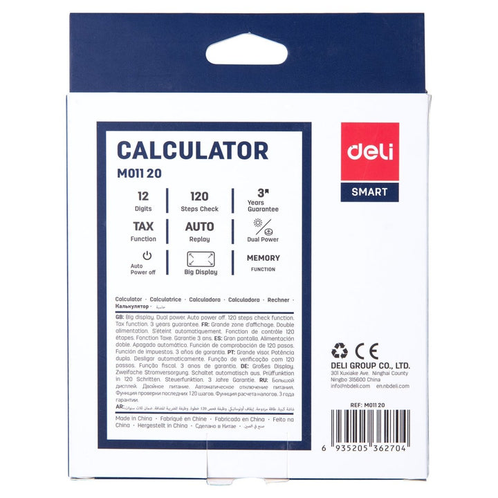 Deli Smart Calculator M01120