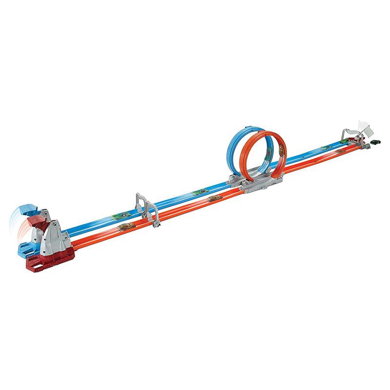 Hot Wheels Double Loop Dash Track Set