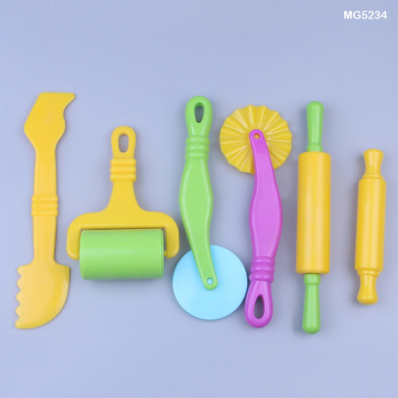 Creativity Plastic Clay Tool Set 6 Pc's