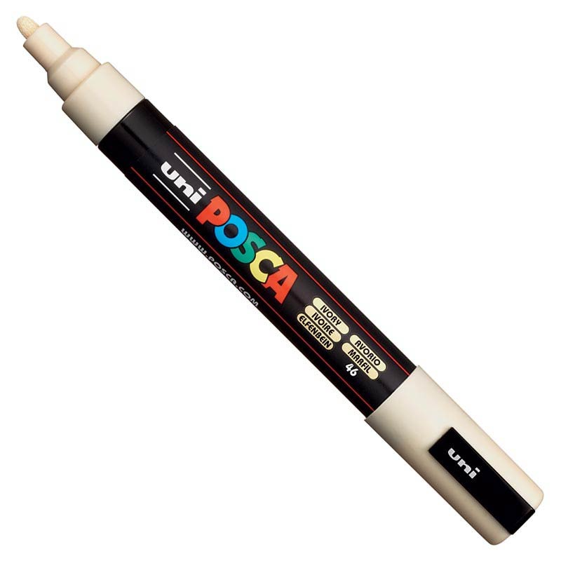 Uni-Ball Posca 5M 1.8-2.5 Mm Bullet Shaped Marker Pen (Light Green Ink-  Pack Of 1)
