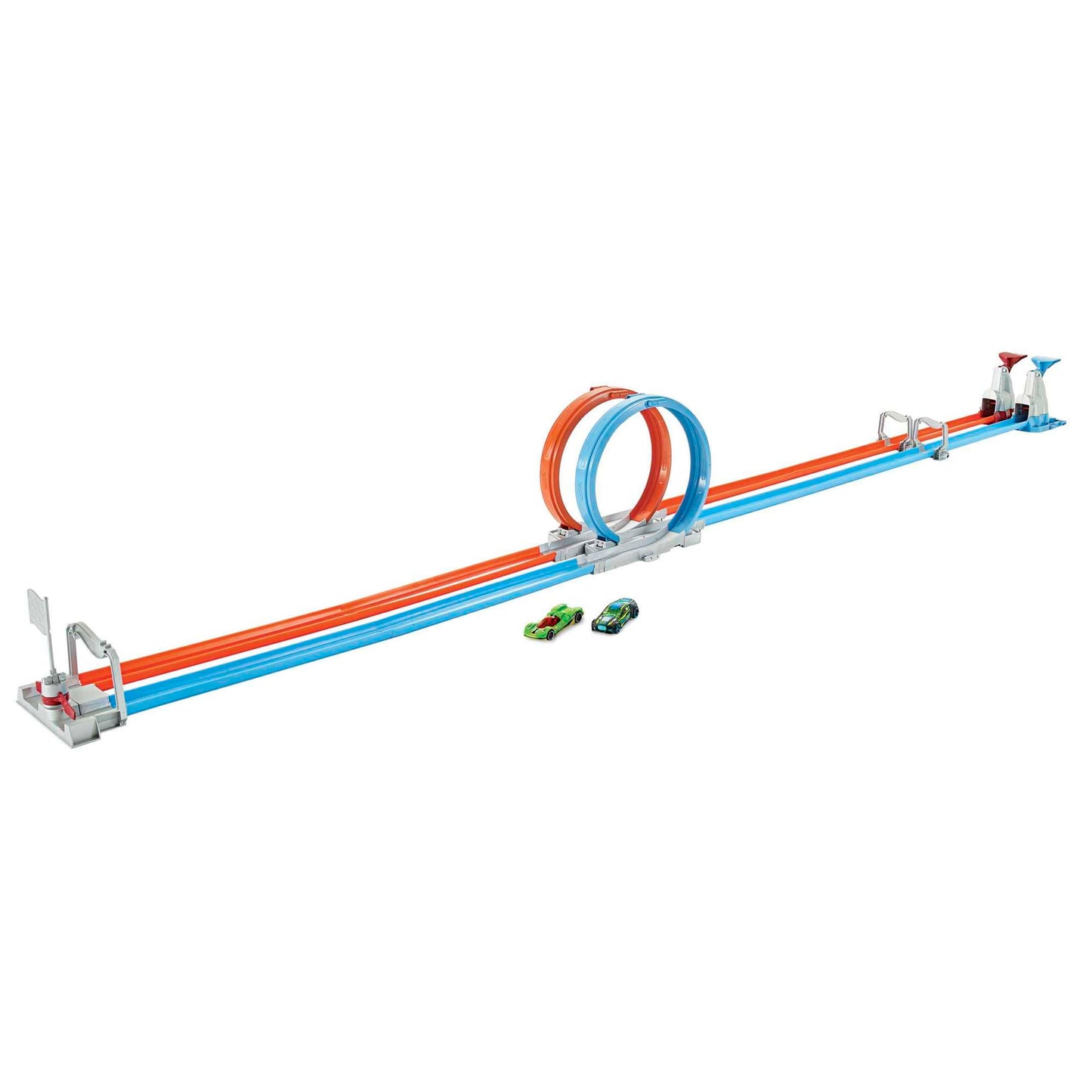 Hot Wheels Double Loop Dash Track Set