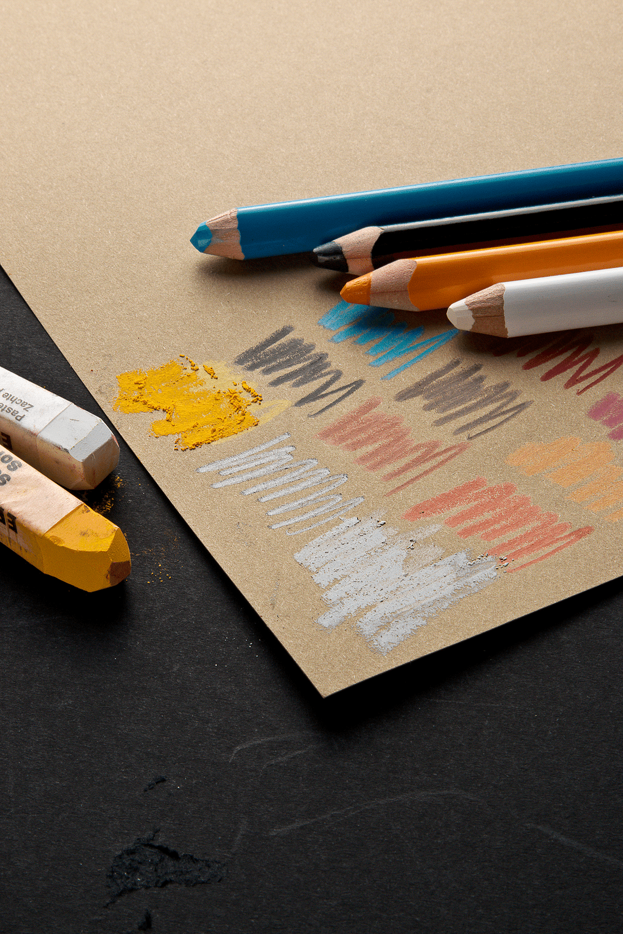 Fabriano Toned Paper Pad Sand 120 GSM (Contains- 50 Sheets)