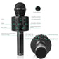 WS-858 Singing Mic Multi-function Bluetooth Karaoke Mic with Microphone Speaker Recording