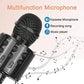 WS-858 Singing Mic Multi-function Bluetooth Karaoke Mic with Microphone Speaker Recording