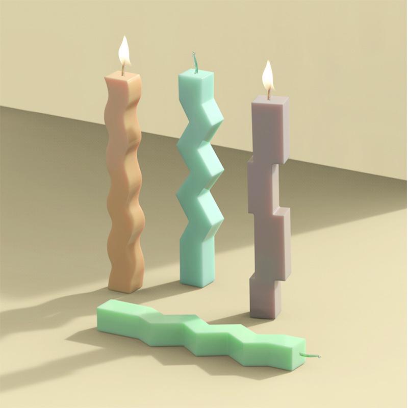 Silicone Mould Strip Candle