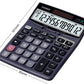 Casio DJ-120D 150 Steps Check and Correct Desktop Calculator with Bigger Screen/Keys (12 Digit), Black