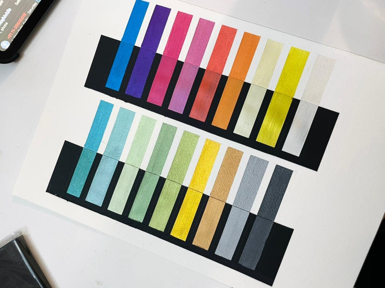 Brustro Artists Gouache Colour Set of 12 Colours X 12ML Tubes – BrustroShop