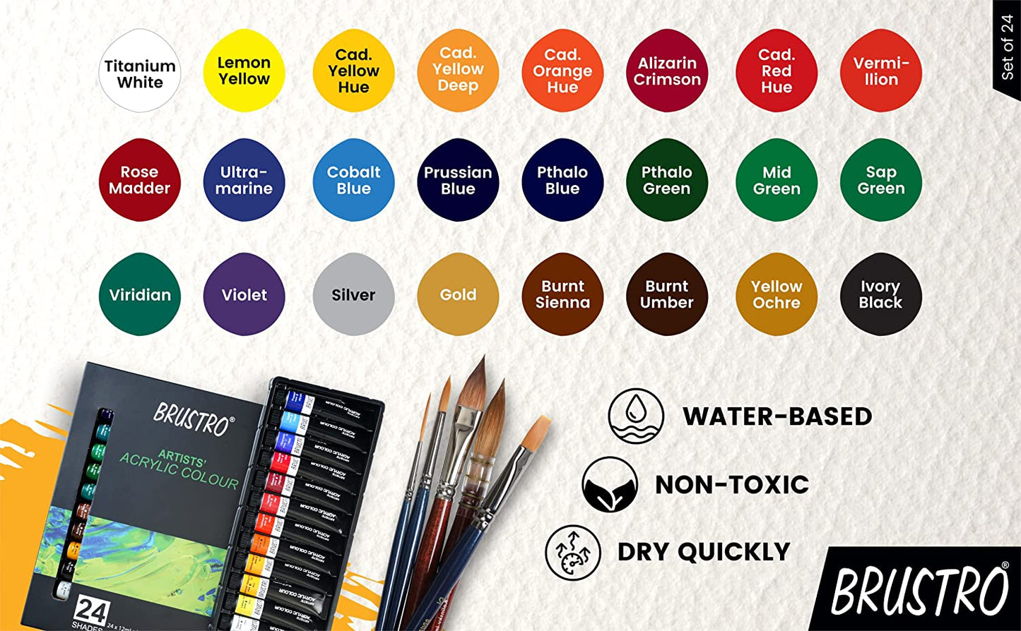 Brustro Artists ’ Acrylic Colour Set