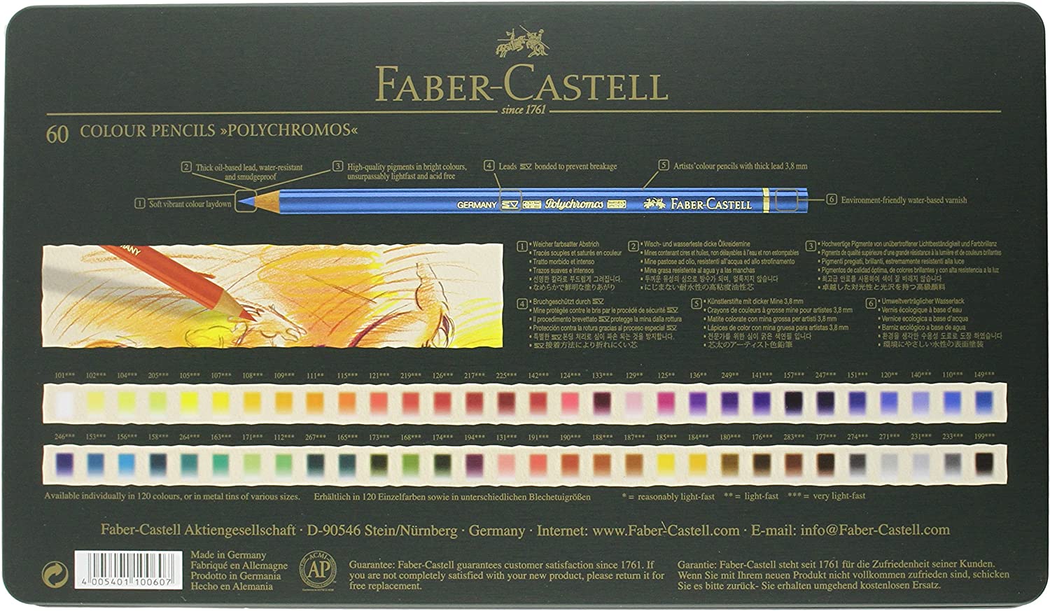 2024 New Faber Castell Polychromos 60