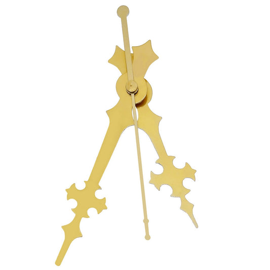 Clock Hands Set (11x9 Cm) - Gold