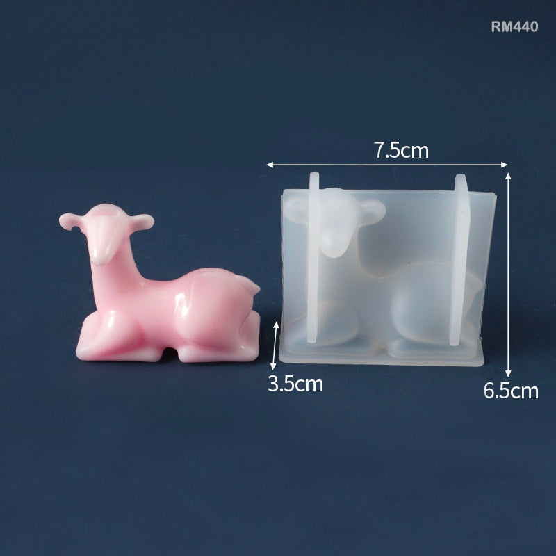 Silicone Mould Deer Antler