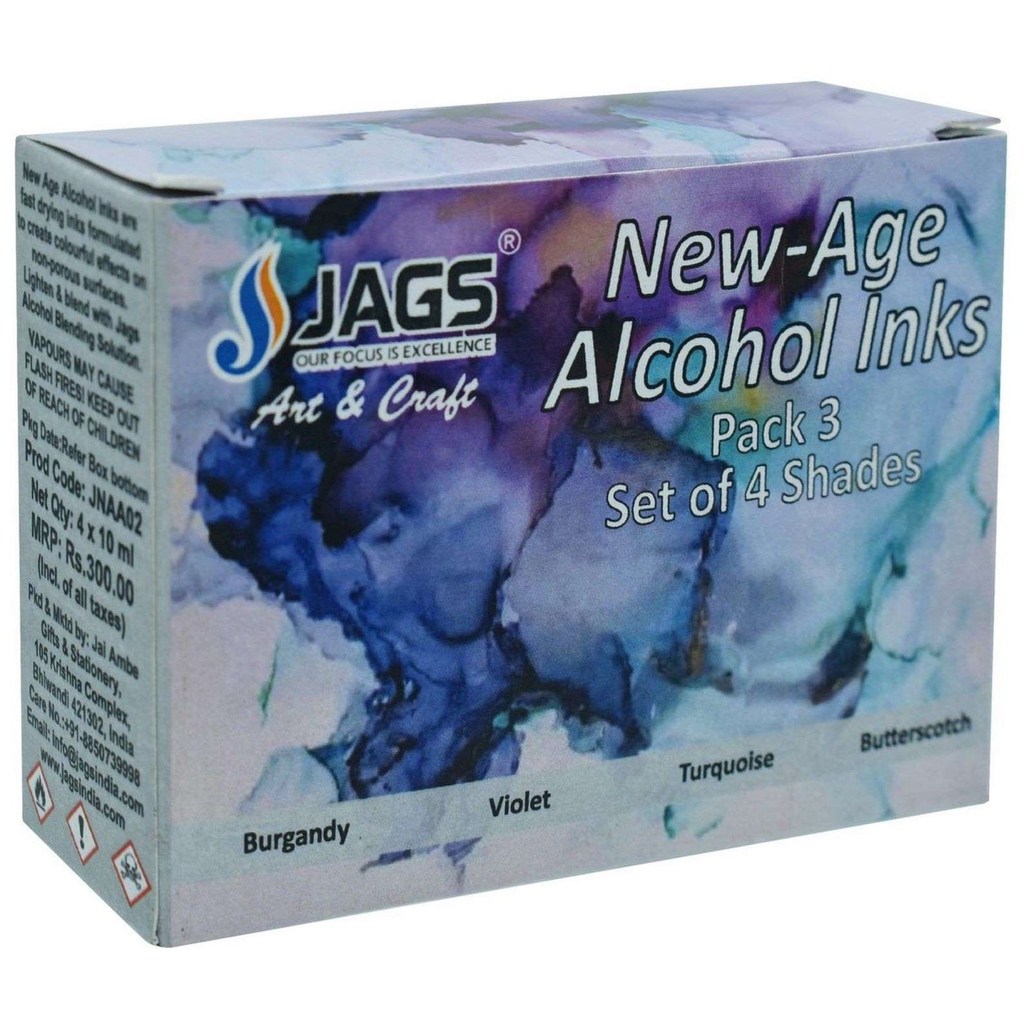 Jags New Age Alcohol Ink Pack - 3