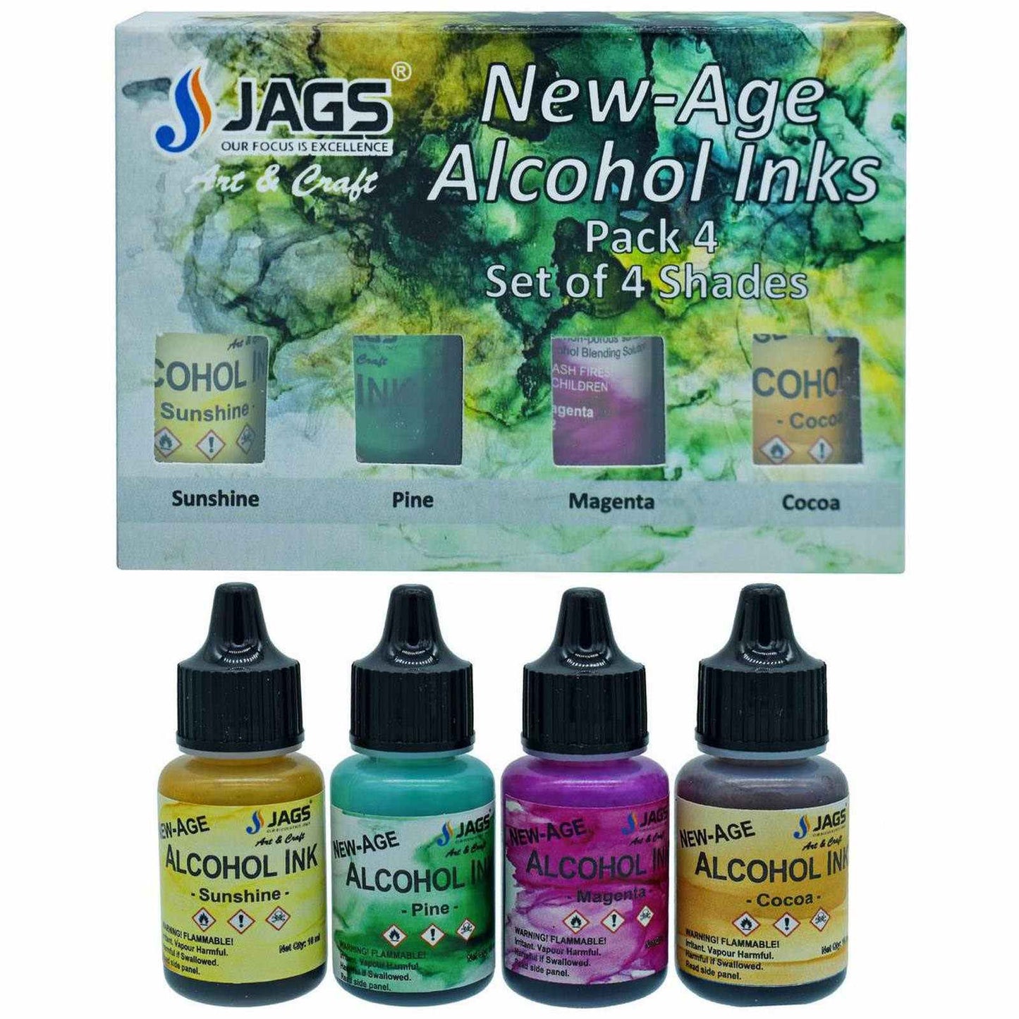 Jags New Age Alcohol Ink Pack - 4