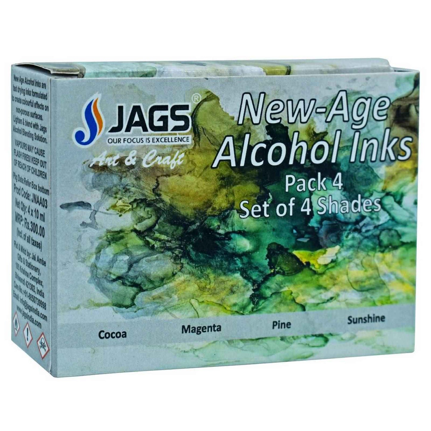 Jags New Age Alcohol Ink Pack - 4