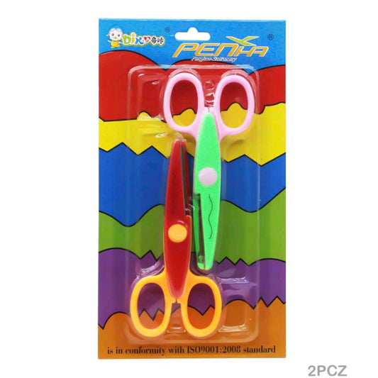 Zig Zag Scissors 2 Pc's Set
