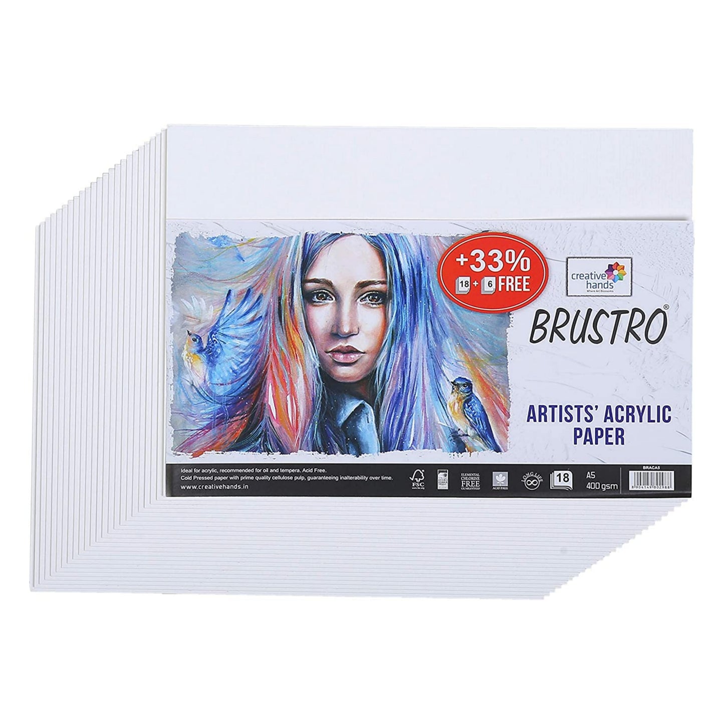 Brustro Bristol Ultra Smooth Paper (Open Stock) - Creative Hands