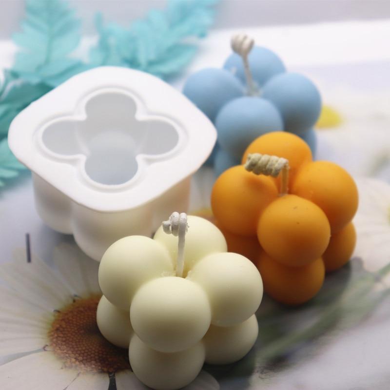 Silicone Mould 3D Small Bubbles Candle